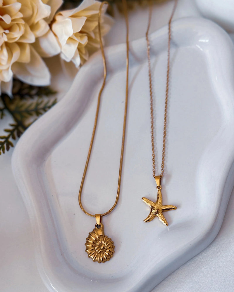 colares em aço inoxidável da Lyra Jewelry