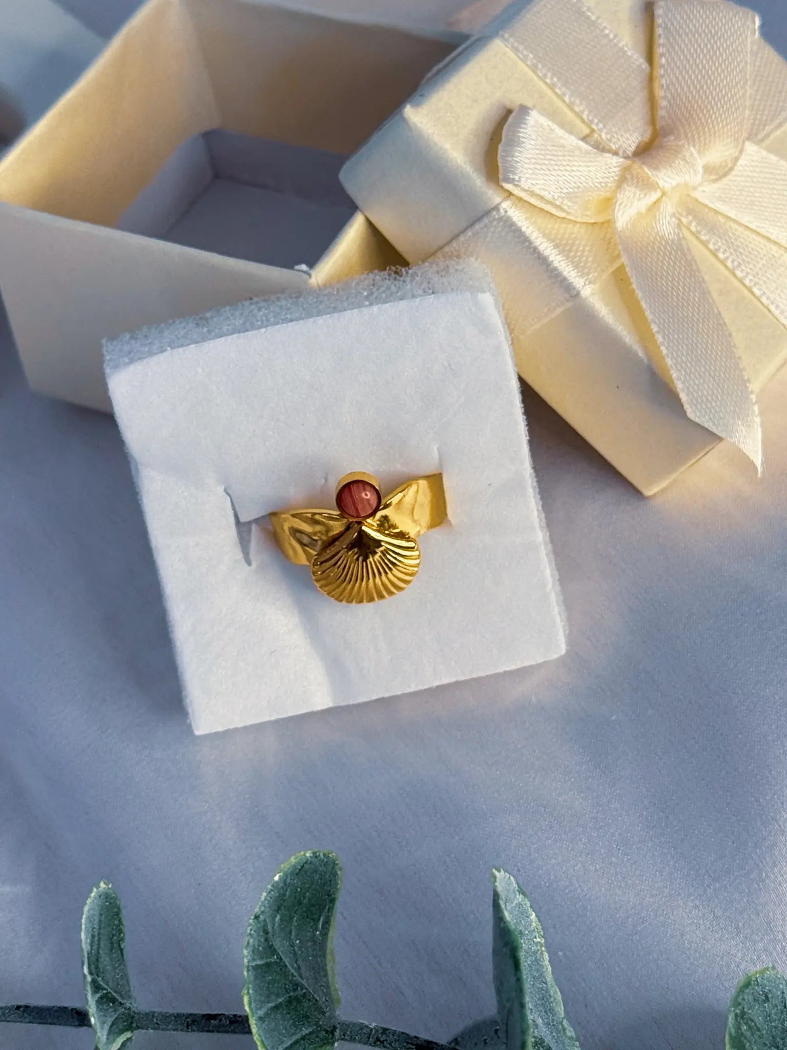 Anel Maiorca dourado