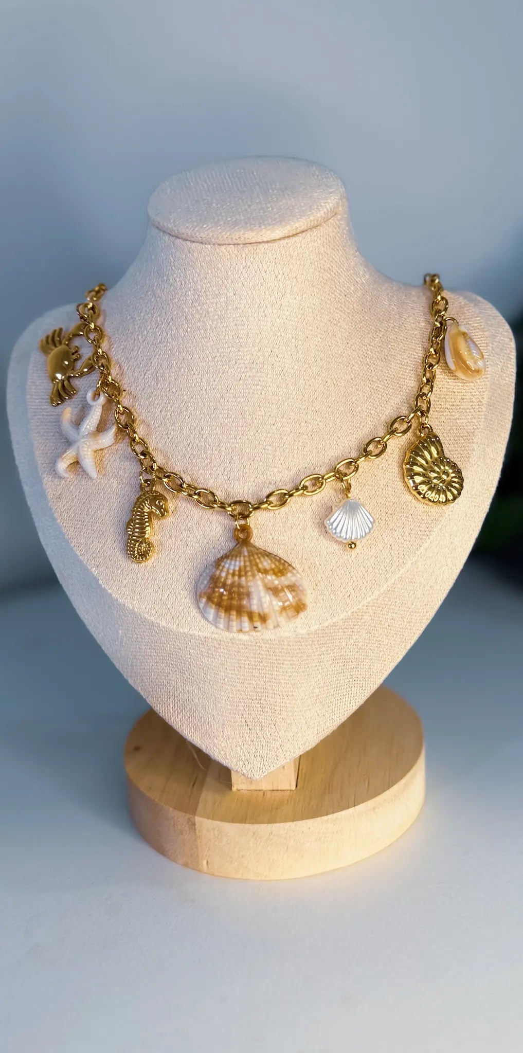 Colar Mykonos dourado